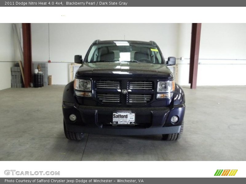Blackberry Pearl / Dark Slate Gray 2011 Dodge Nitro Heat 4.0 4x4
