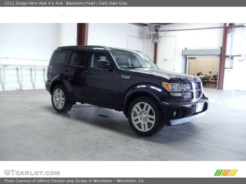 Blackberry Pearl / Dark Slate Gray 2011 Dodge Nitro Heat 4.0 4x4