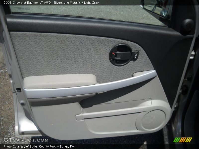 Silverstone Metallic / Light Gray 2008 Chevrolet Equinox LT AWD