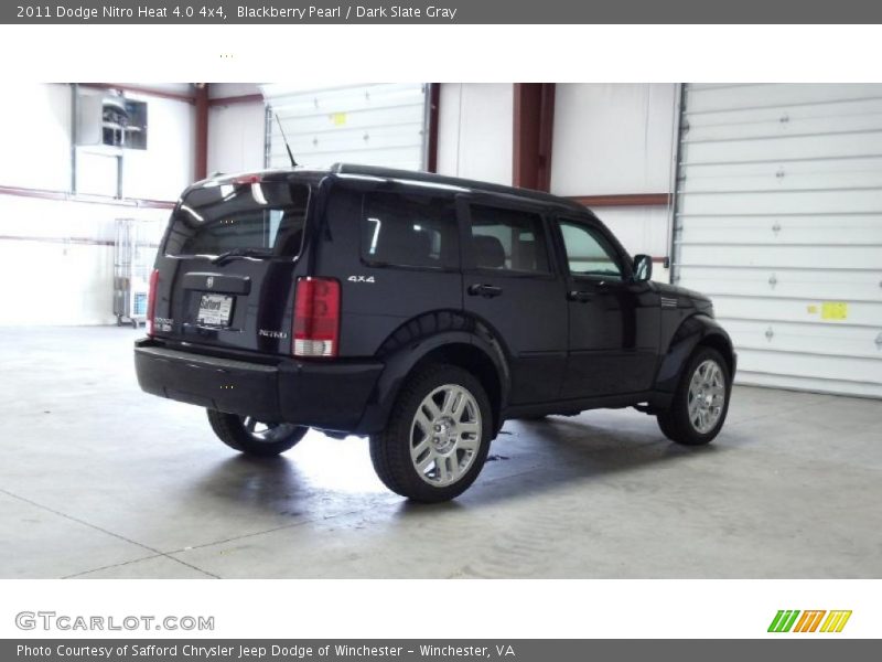 Blackberry Pearl / Dark Slate Gray 2011 Dodge Nitro Heat 4.0 4x4
