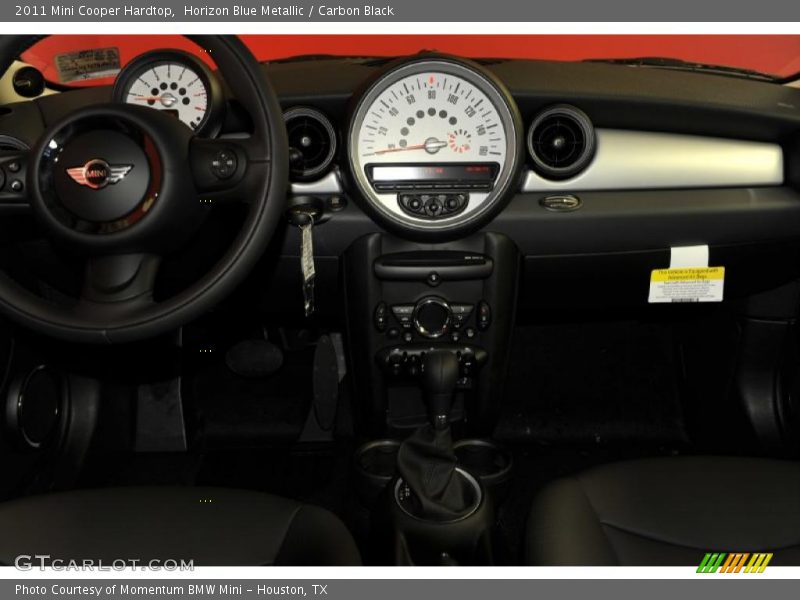 Horizon Blue Metallic / Carbon Black 2011 Mini Cooper Hardtop