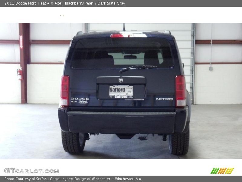 Blackberry Pearl / Dark Slate Gray 2011 Dodge Nitro Heat 4.0 4x4