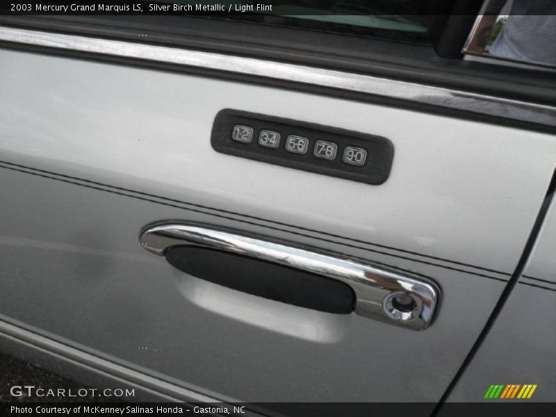 Silver Birch Metallic / Light Flint 2003 Mercury Grand Marquis LS