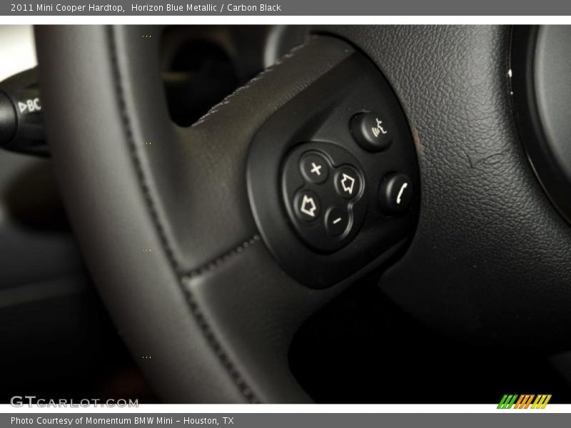 Horizon Blue Metallic / Carbon Black 2011 Mini Cooper Hardtop
