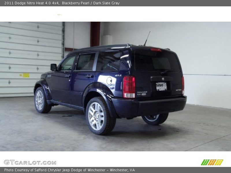 Blackberry Pearl / Dark Slate Gray 2011 Dodge Nitro Heat 4.0 4x4