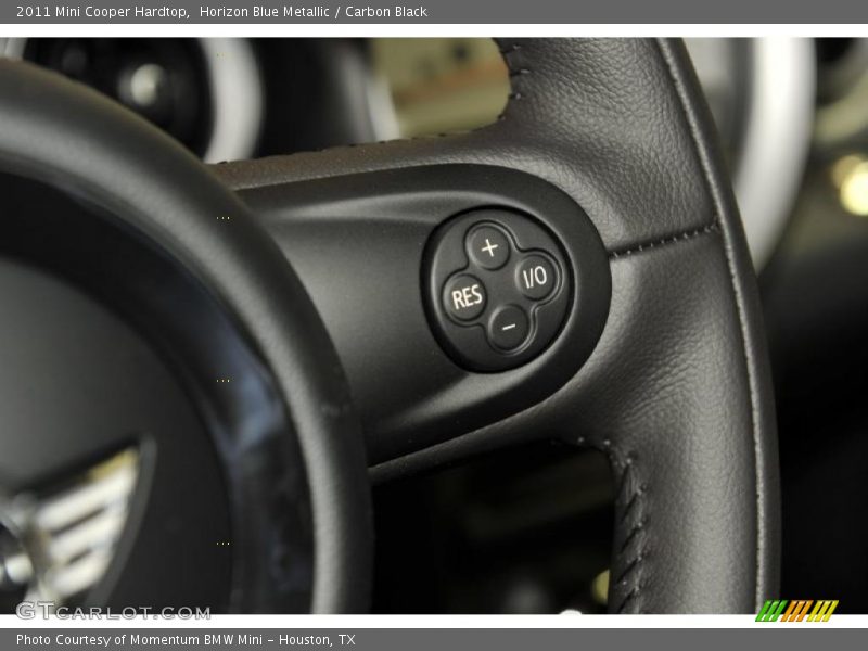 Horizon Blue Metallic / Carbon Black 2011 Mini Cooper Hardtop