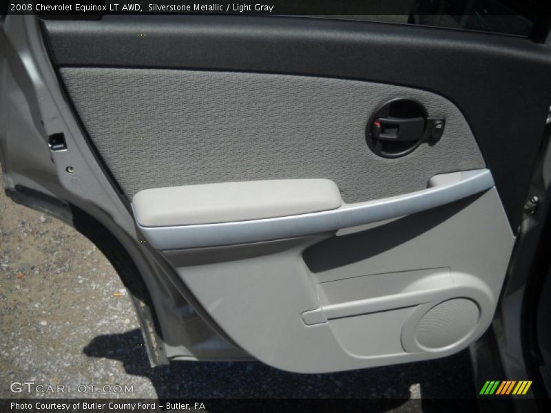 Silverstone Metallic / Light Gray 2008 Chevrolet Equinox LT AWD