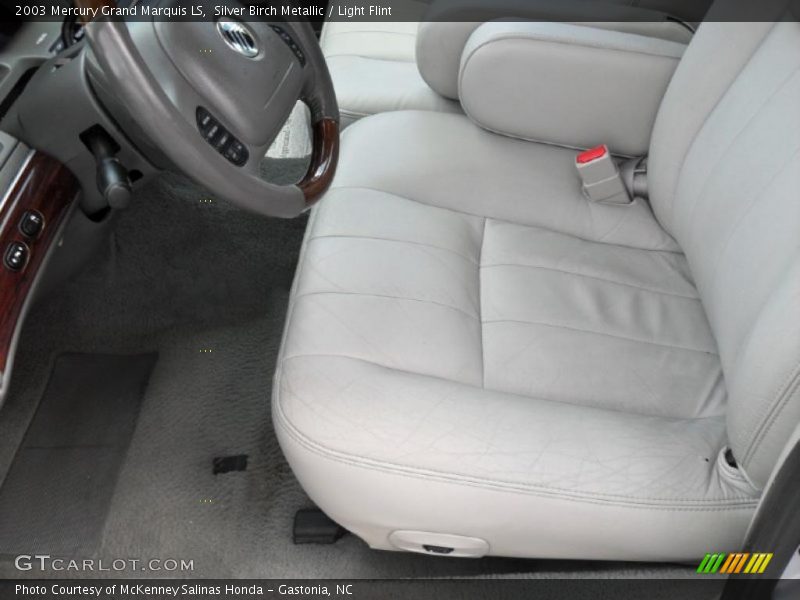 Silver Birch Metallic / Light Flint 2003 Mercury Grand Marquis LS