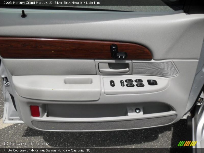 Silver Birch Metallic / Light Flint 2003 Mercury Grand Marquis LS