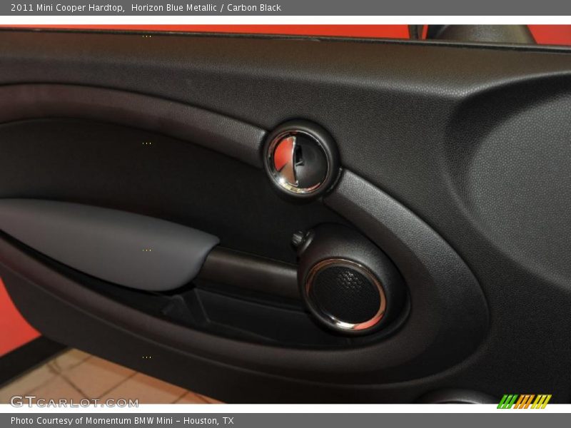 Horizon Blue Metallic / Carbon Black 2011 Mini Cooper Hardtop