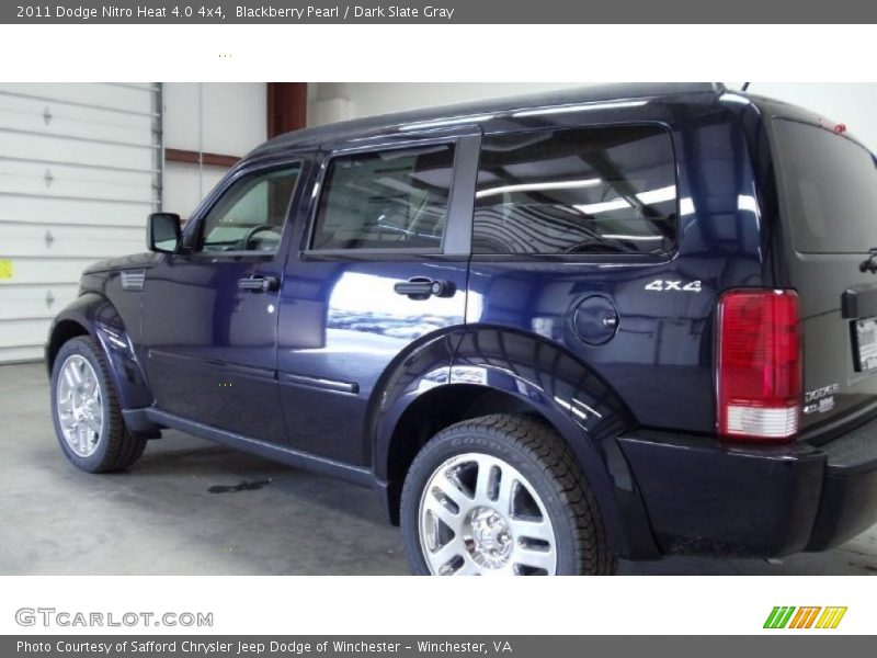 Blackberry Pearl / Dark Slate Gray 2011 Dodge Nitro Heat 4.0 4x4