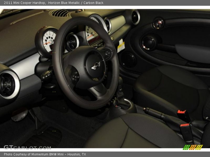 Horizon Blue Metallic / Carbon Black 2011 Mini Cooper Hardtop