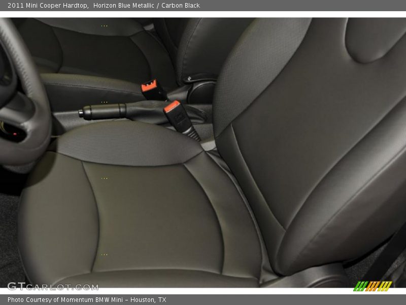 Horizon Blue Metallic / Carbon Black 2011 Mini Cooper Hardtop