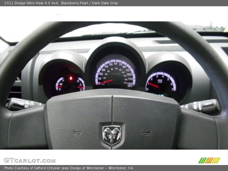 Blackberry Pearl / Dark Slate Gray 2011 Dodge Nitro Heat 4.0 4x4