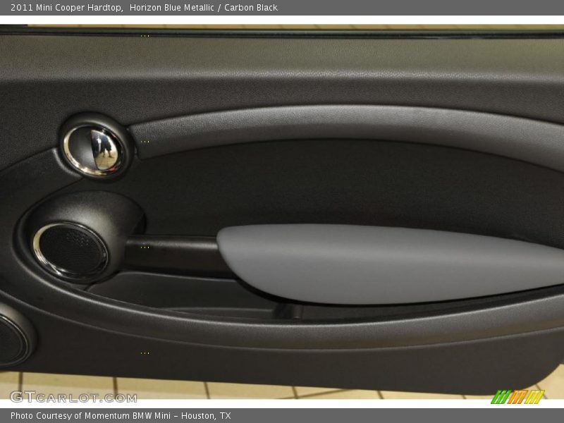 Horizon Blue Metallic / Carbon Black 2011 Mini Cooper Hardtop