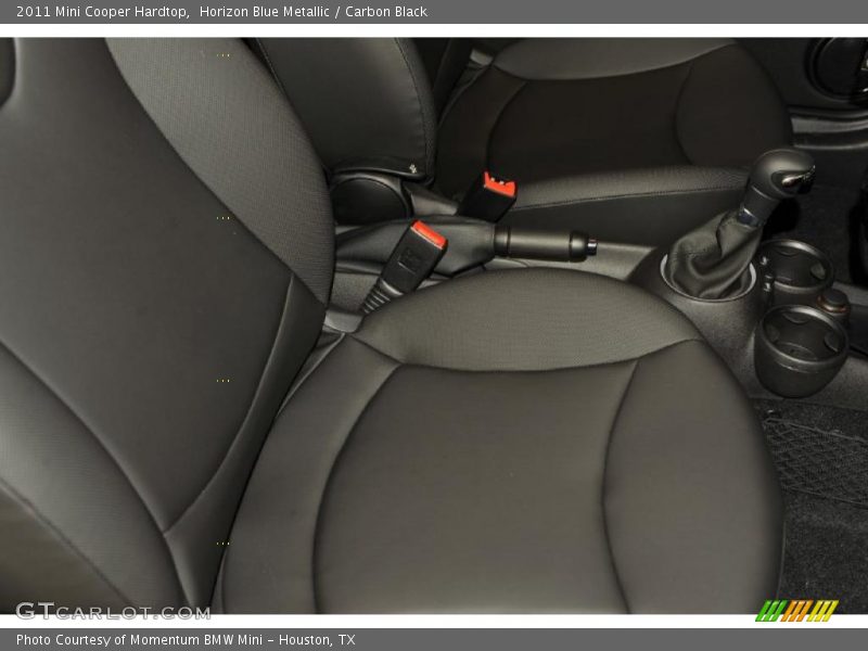 Horizon Blue Metallic / Carbon Black 2011 Mini Cooper Hardtop