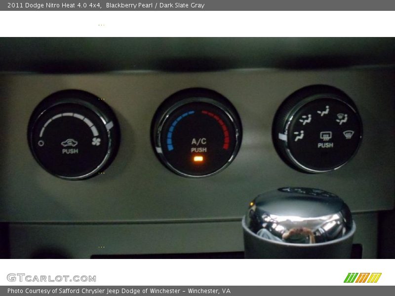 Blackberry Pearl / Dark Slate Gray 2011 Dodge Nitro Heat 4.0 4x4