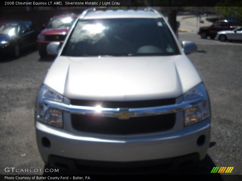 Silverstone Metallic / Light Gray 2008 Chevrolet Equinox LT AWD