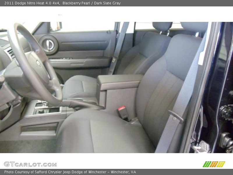 Blackberry Pearl / Dark Slate Gray 2011 Dodge Nitro Heat 4.0 4x4