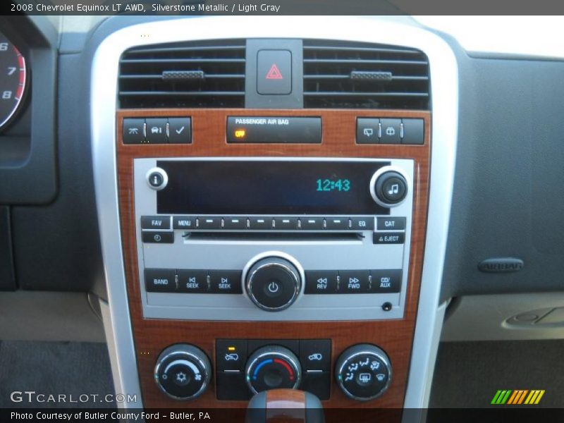 Silverstone Metallic / Light Gray 2008 Chevrolet Equinox LT AWD