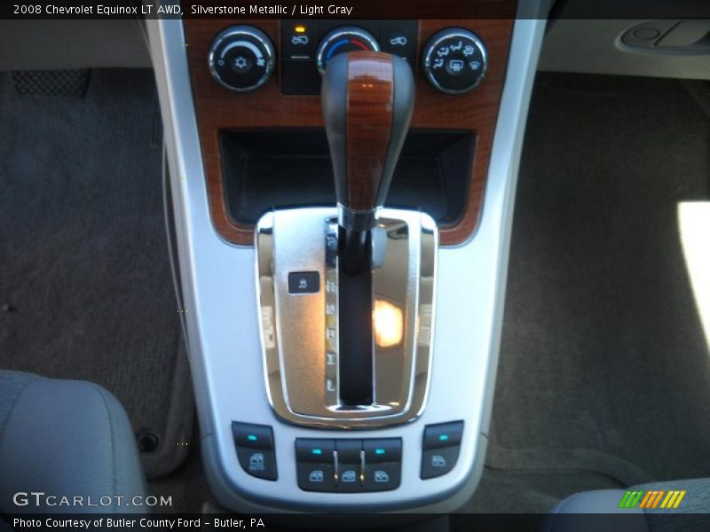Silverstone Metallic / Light Gray 2008 Chevrolet Equinox LT AWD