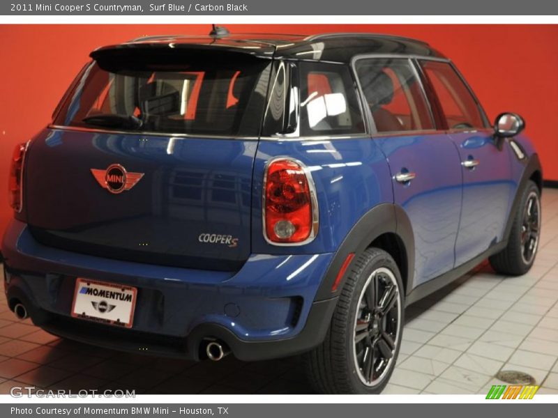  2011 Cooper S Countryman Surf Blue
