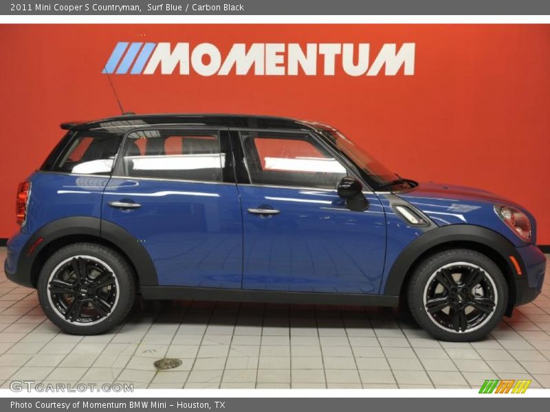 Surf Blue / Carbon Black 2011 Mini Cooper S Countryman