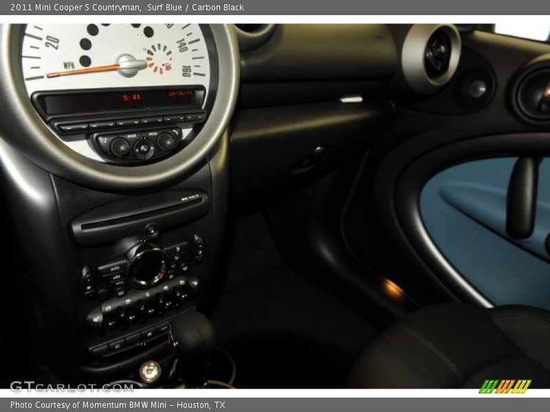 Surf Blue / Carbon Black 2011 Mini Cooper S Countryman