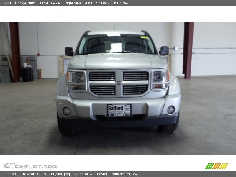Bright Silver Metallic / Dark Slate Gray 2011 Dodge Nitro Heat 4.0 4x4