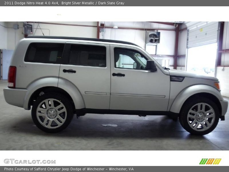 Bright Silver Metallic / Dark Slate Gray 2011 Dodge Nitro Heat 4.0 4x4