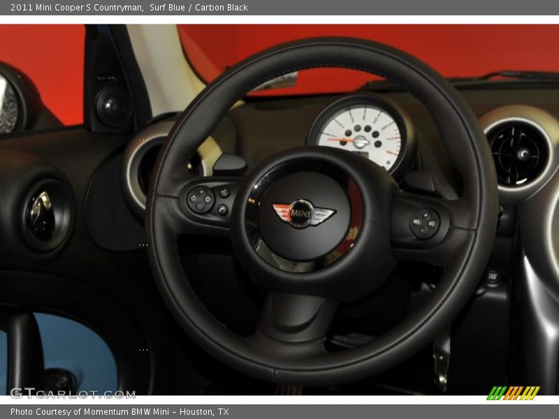 Surf Blue / Carbon Black 2011 Mini Cooper S Countryman