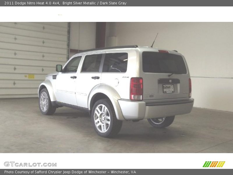 Bright Silver Metallic / Dark Slate Gray 2011 Dodge Nitro Heat 4.0 4x4