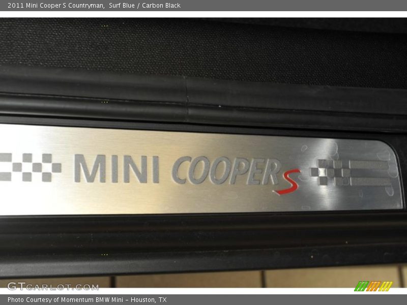 Surf Blue / Carbon Black 2011 Mini Cooper S Countryman