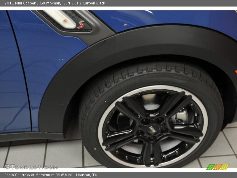 Surf Blue / Carbon Black 2011 Mini Cooper S Countryman