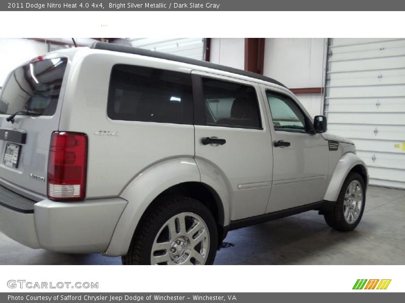 Bright Silver Metallic / Dark Slate Gray 2011 Dodge Nitro Heat 4.0 4x4