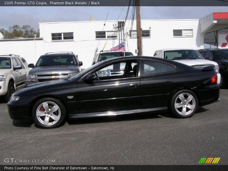  2005 GTO Coupe Phantom Black Metallic