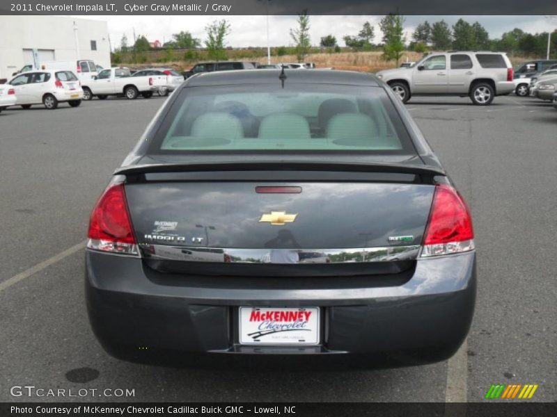 Cyber Gray Metallic / Gray 2011 Chevrolet Impala LT