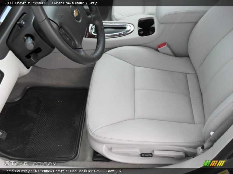 Cyber Gray Metallic / Gray 2011 Chevrolet Impala LT