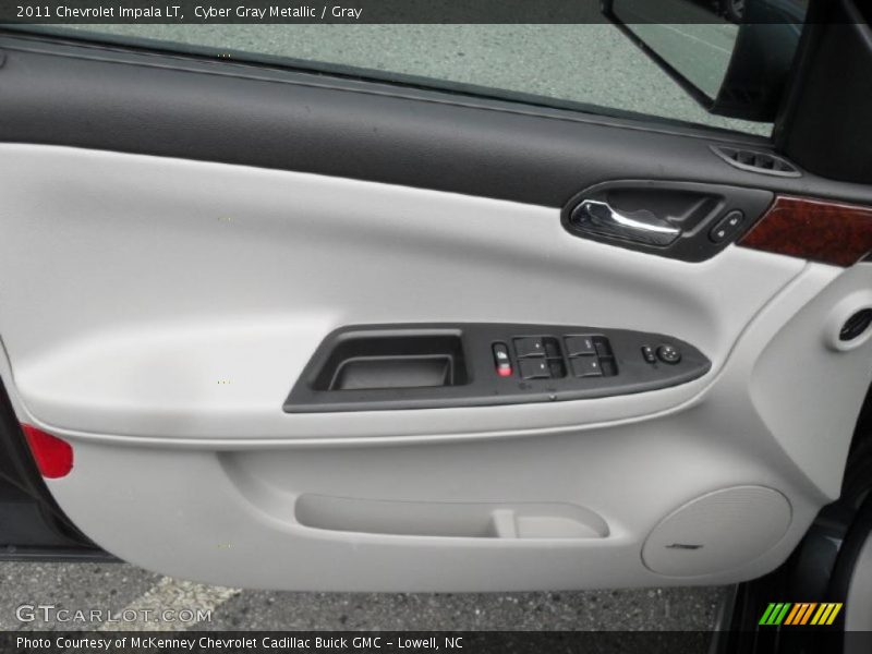 Cyber Gray Metallic / Gray 2011 Chevrolet Impala LT