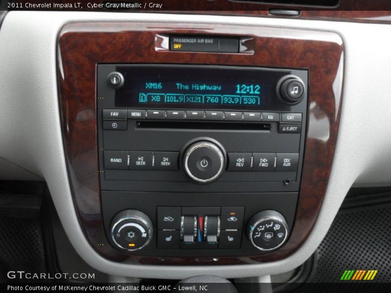 Cyber Gray Metallic / Gray 2011 Chevrolet Impala LT