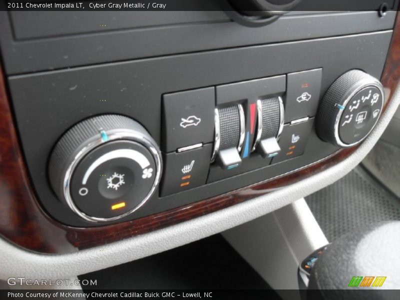 Cyber Gray Metallic / Gray 2011 Chevrolet Impala LT