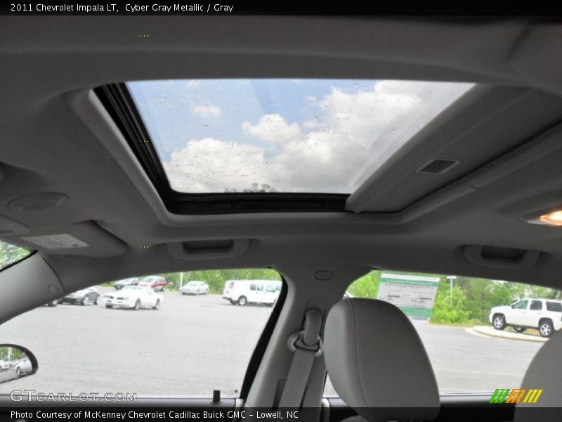 Cyber Gray Metallic / Gray 2011 Chevrolet Impala LT