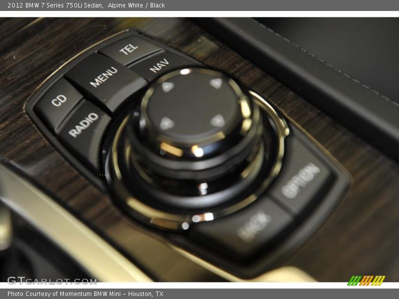 Alpine White / Black 2012 BMW 7 Series 750Li Sedan