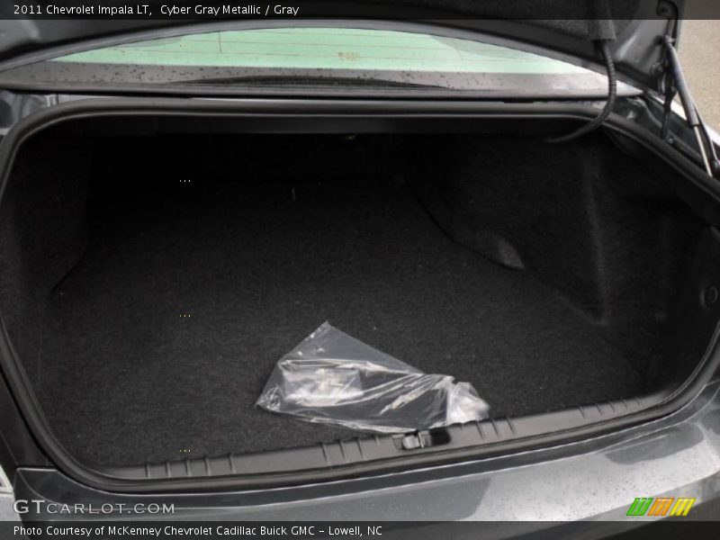 Cyber Gray Metallic / Gray 2011 Chevrolet Impala LT