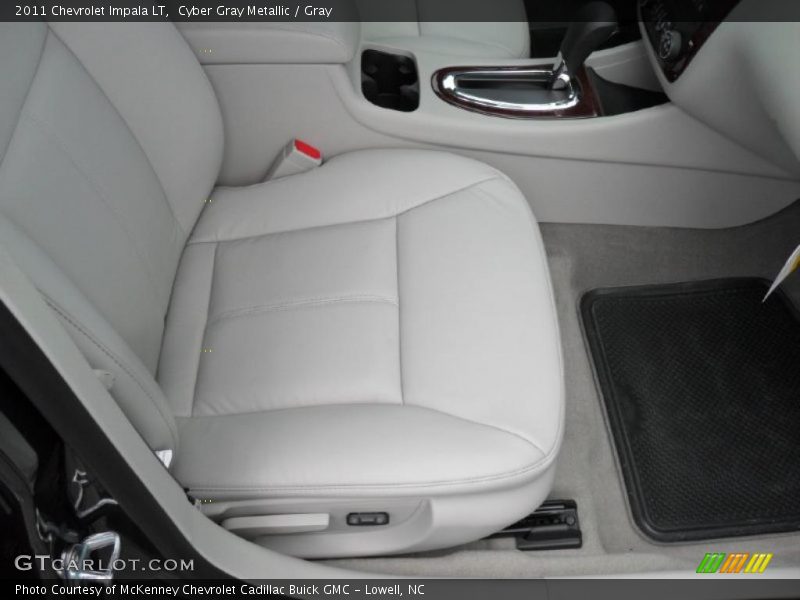 Cyber Gray Metallic / Gray 2011 Chevrolet Impala LT