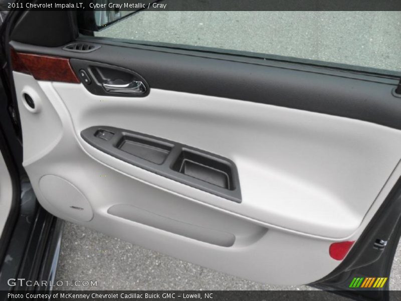 Cyber Gray Metallic / Gray 2011 Chevrolet Impala LT