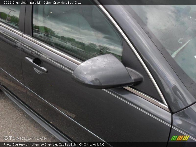 Cyber Gray Metallic / Gray 2011 Chevrolet Impala LT