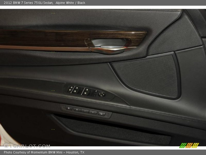 Alpine White / Black 2012 BMW 7 Series 750Li Sedan