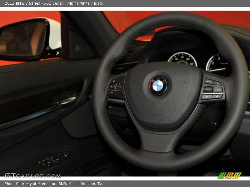  2012 7 Series 750Li Sedan Steering Wheel