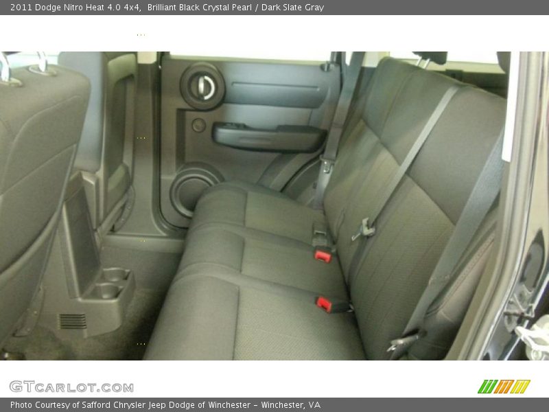 Brilliant Black Crystal Pearl / Dark Slate Gray 2011 Dodge Nitro Heat 4.0 4x4